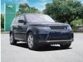 2020 Portofino Blue Metallic Land Rover Range Rover Sport HSE  photo #2