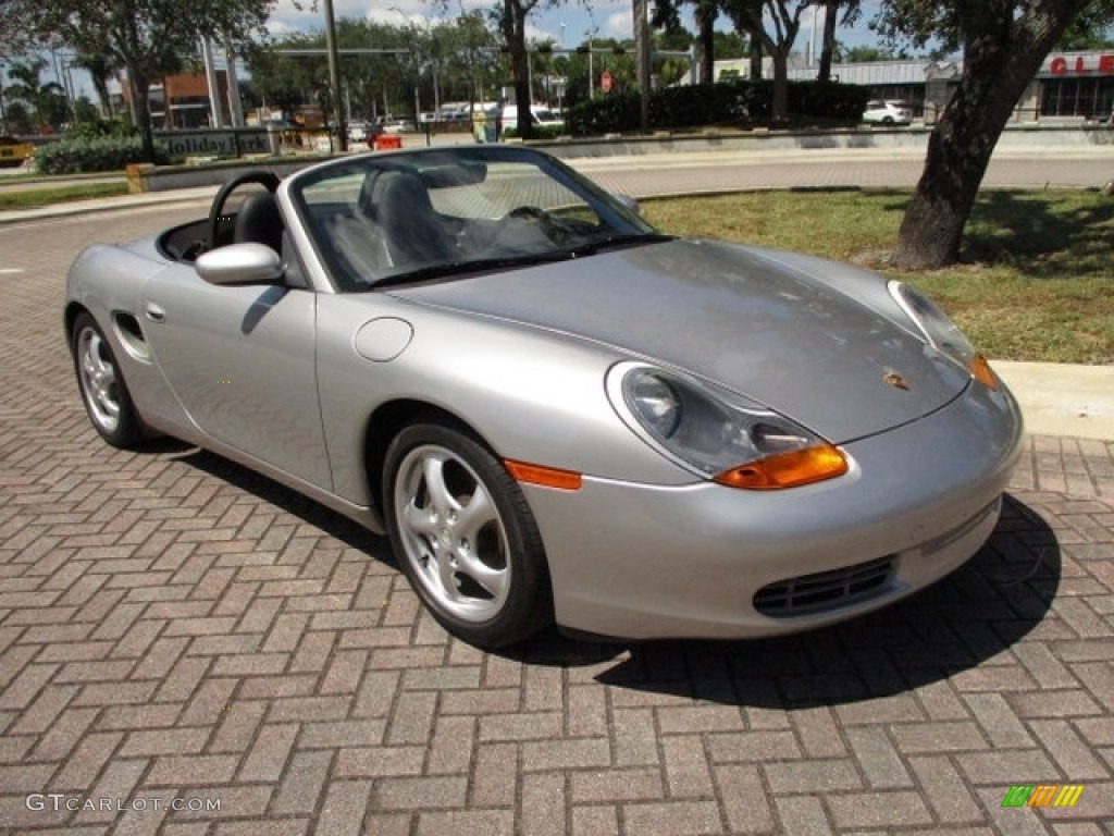 1999 Boxster  - Arctic Silver Metallic / Black photo #5