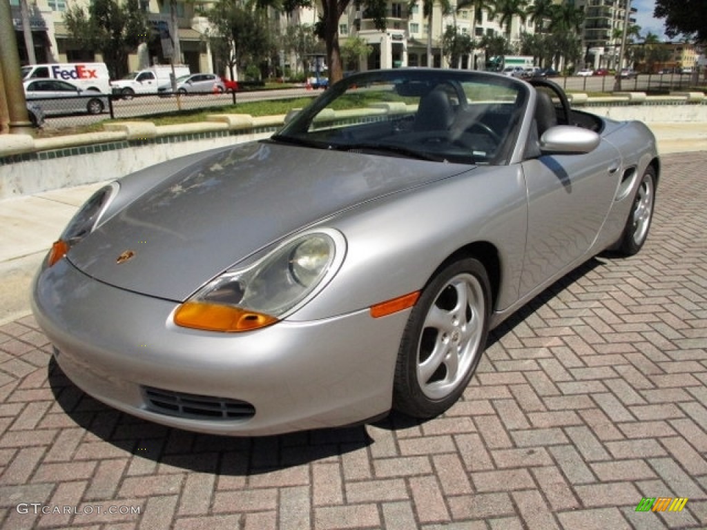 1999 Boxster  - Arctic Silver Metallic / Black photo #9