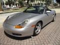 1999 Arctic Silver Metallic Porsche Boxster   photo #9