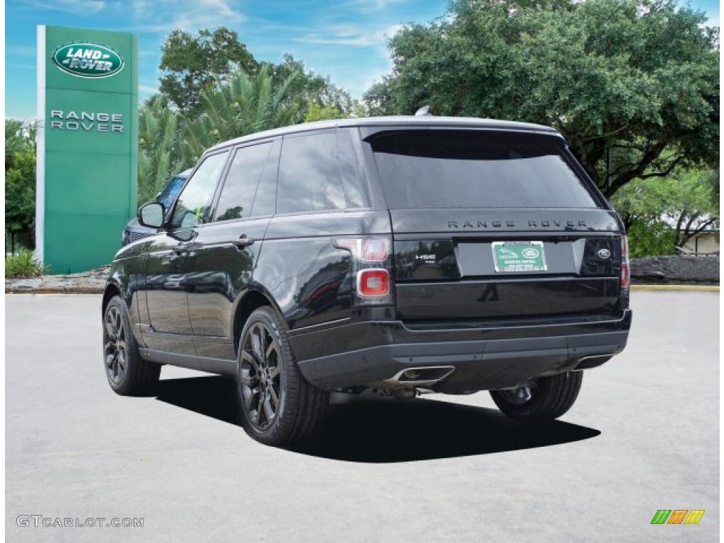 2020 Range Rover HSE - Santorini Black Metallic / Ebony photo #5