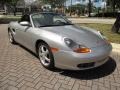 1999 Arctic Silver Metallic Porsche Boxster   photo #45