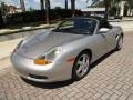 1999 Arctic Silver Metallic Porsche Boxster   photo #66