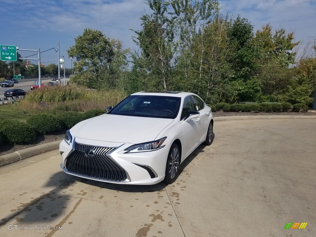 2020 ES 350 - Eminent White Pearl / Flaxen photo #1