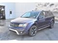 2018 Contusion Blue Pearl Dodge Journey Crossroad AWD  photo #2