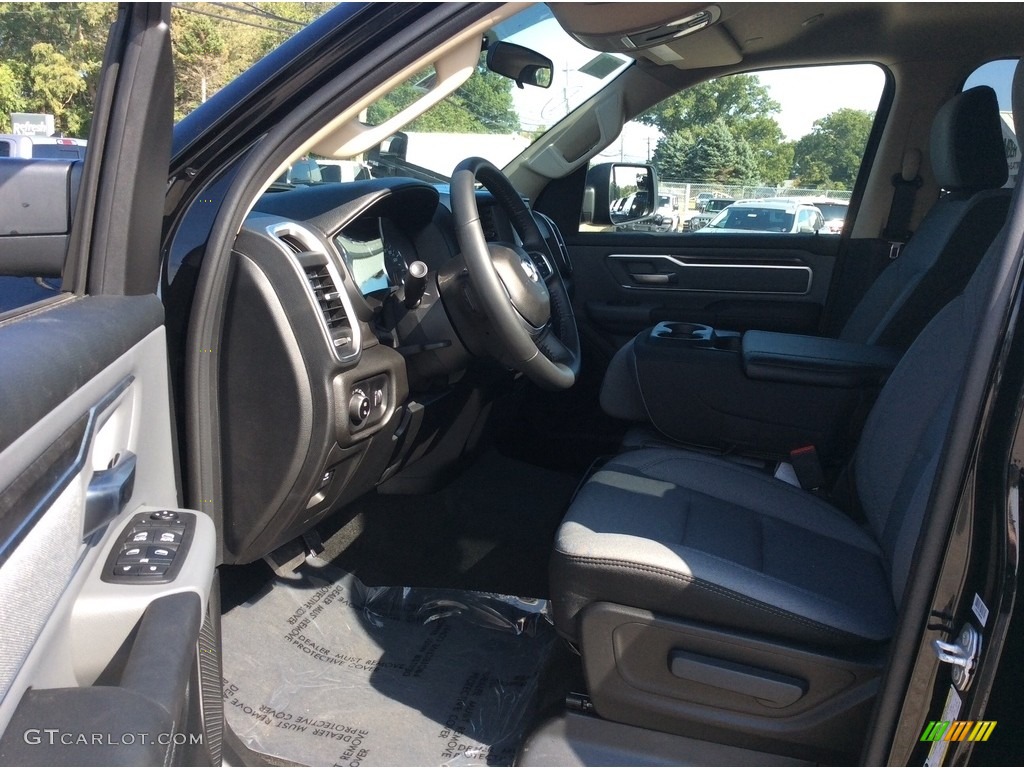 2020 1500 Big Horn Quad Cab 4x4 - Diamond Black Crystal Pearl / Black/Diesel Gray photo #12