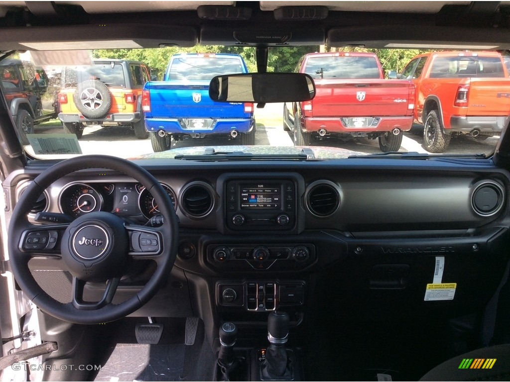 2020 Wrangler Unlimited Sport 4x4 - Billet Silver Metallic / Black photo #12