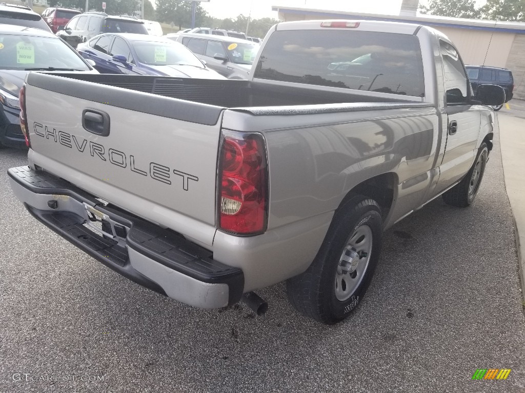 2007 Silverado 1500 Work Truck Regular Cab - Doeskin Tan / Dark Charcoal photo #8