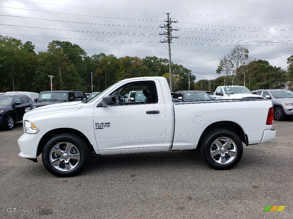 Bright White 2019 Ram 1500 Classic Express Regular Cab 4x4 Exterior Photo #135414782