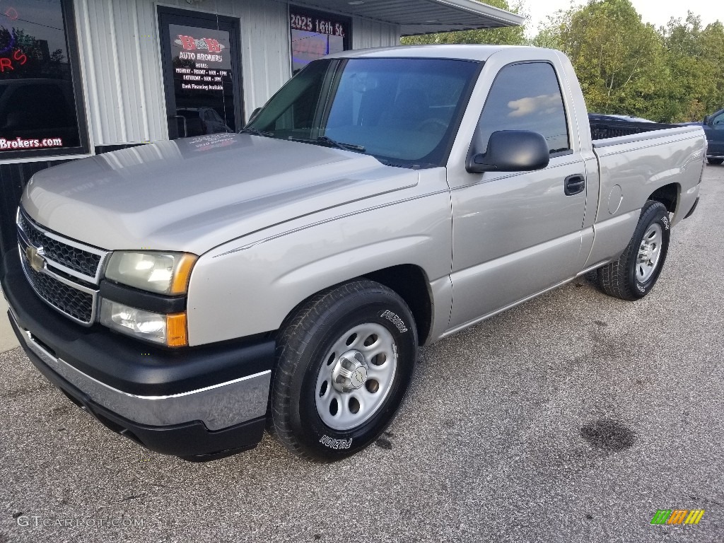 2007 Silverado 1500 Work Truck Regular Cab - Doeskin Tan / Dark Charcoal photo #20