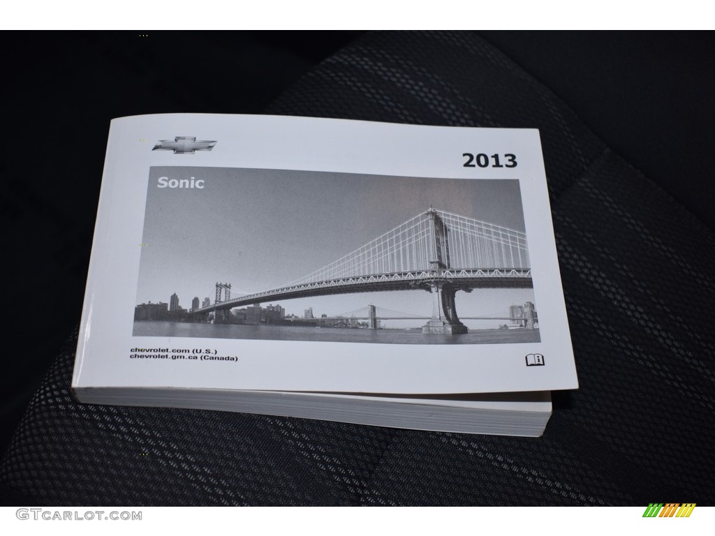2013 Sonic LT Hatch - Inferno Orange Metallic / Jet Black/Dark Titanium photo #16
