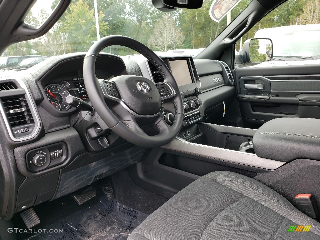 2019 Ram 2500 Bighorn Crew Cab 4x4 Black Dashboard Photo #135415846