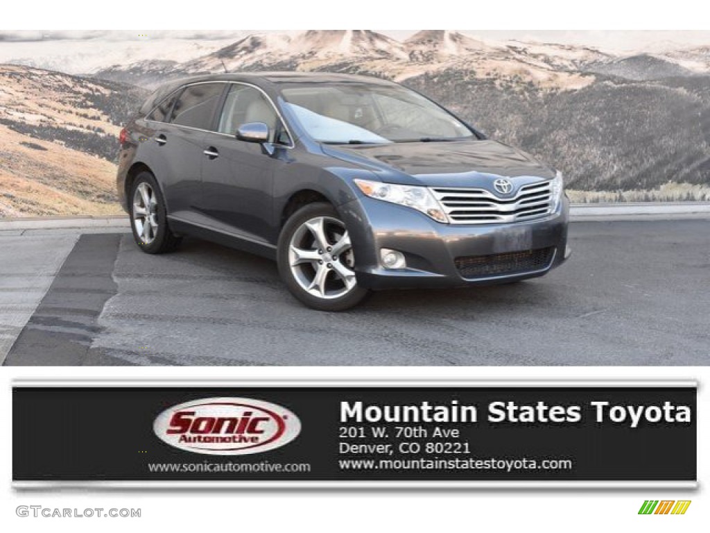2010 Venza V6 AWD - Magnetic Gray Metallic / Gray photo #1