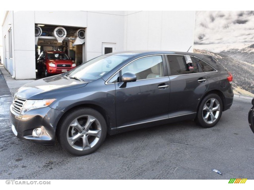 2010 Venza V6 AWD - Magnetic Gray Metallic / Gray photo #3