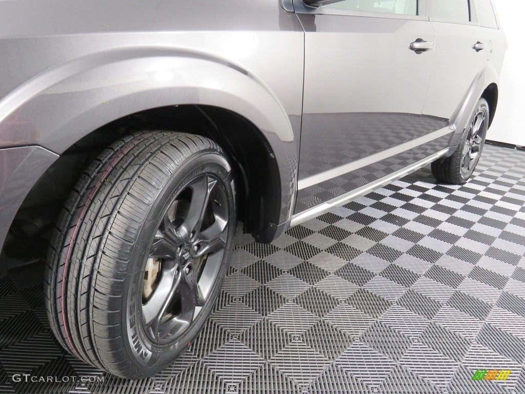 2018 Journey Crossroad AWD - Bruiser Grey / Black photo #8