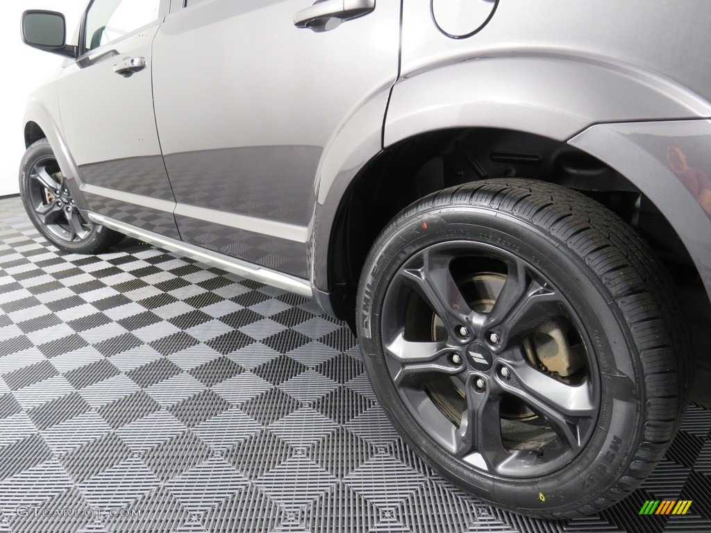 2018 Journey Crossroad AWD - Bruiser Grey / Black photo #9