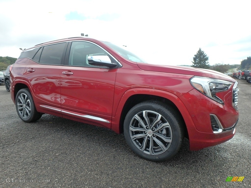 Red Quartz Tintcoat 2020 GMC Terrain Denali AWD Exterior Photo #135418031