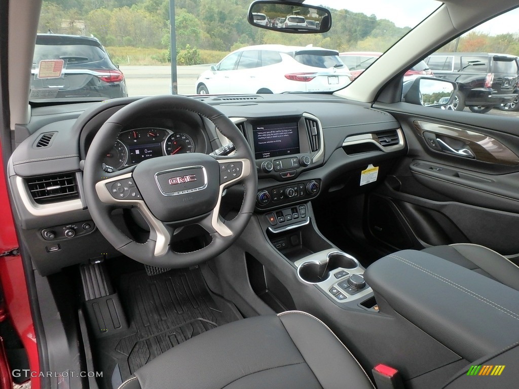 Jet Black Interior 2020 GMC Terrain Denali AWD Photo #135418419