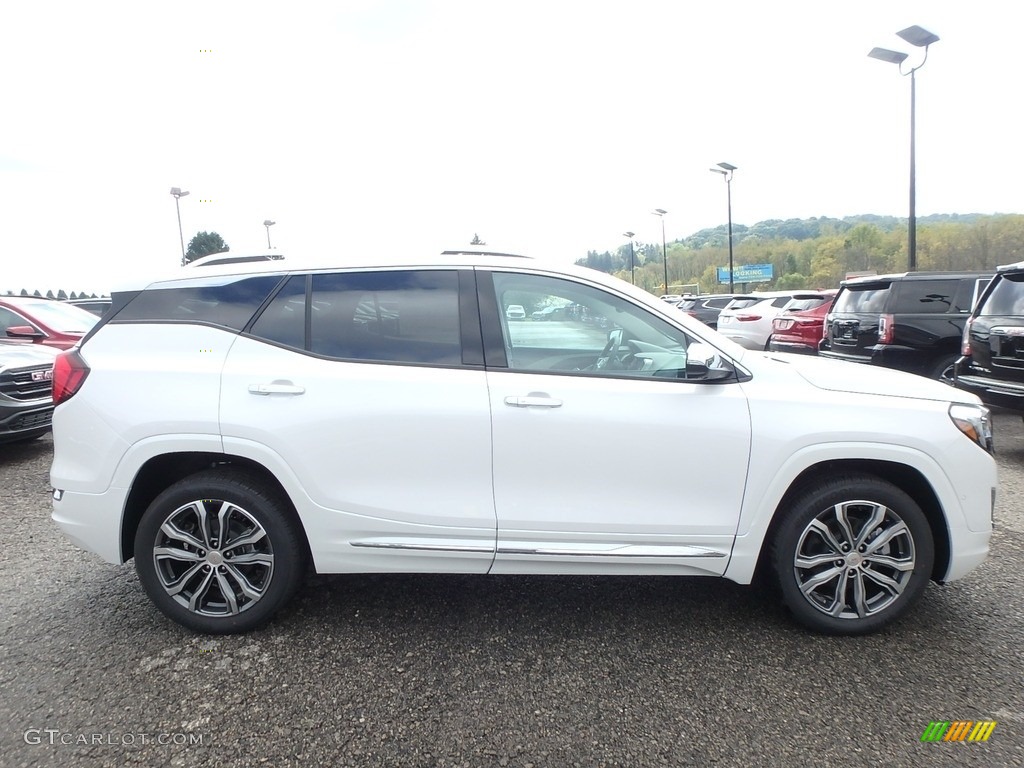 2020 Terrain Denali AWD - White Frost Tricoat / Light Platinum/­Taupe photo #4