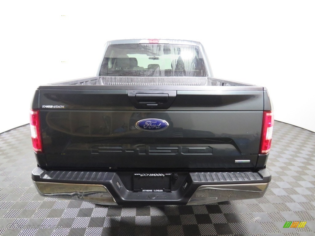 2018 F150 XLT SuperCrew 4x4 - Stone Gray / Earth Gray photo #9