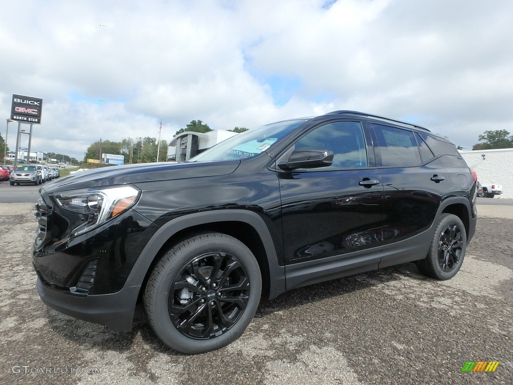 Ebony Twilight Metallic 2020 GMC Terrain SLE AWD Exterior Photo #135419870