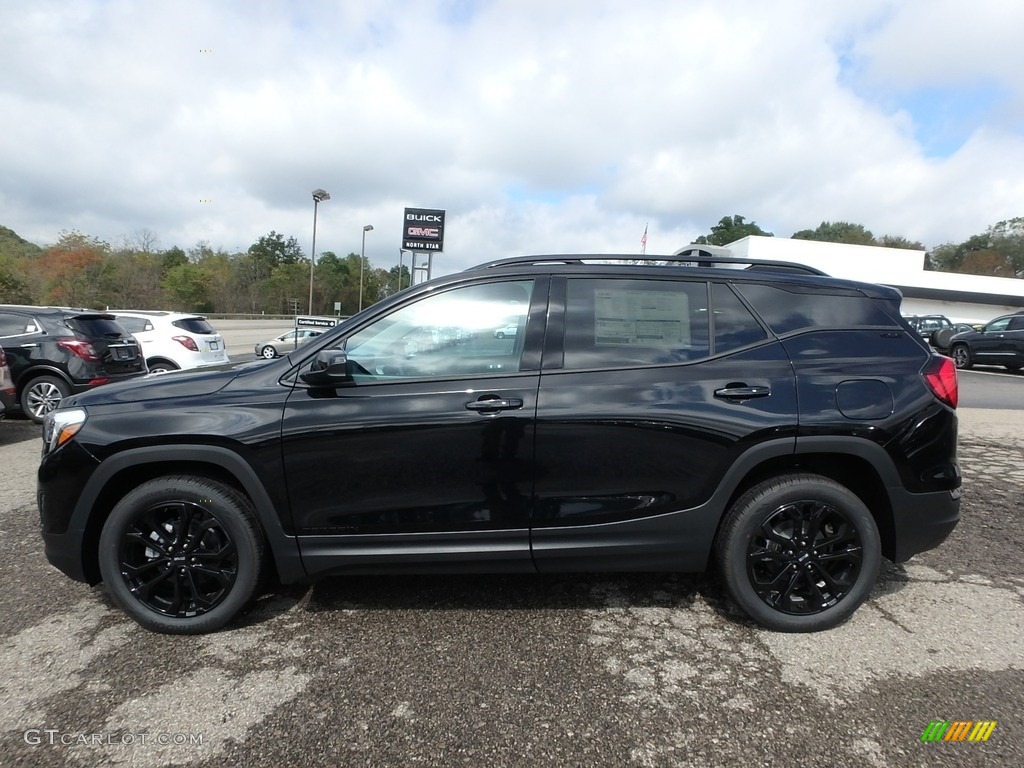Ebony Twilight Metallic 2020 GMC Terrain SLE AWD Exterior Photo #135420125