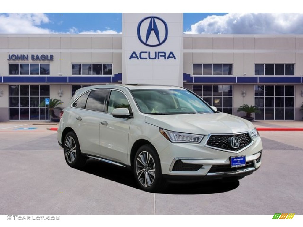 Platinum White Pearl Acura MDX