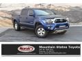 2015 Blue Ribbon Metallic Toyota Tacoma V6 Double Cab 4x4 #135412225