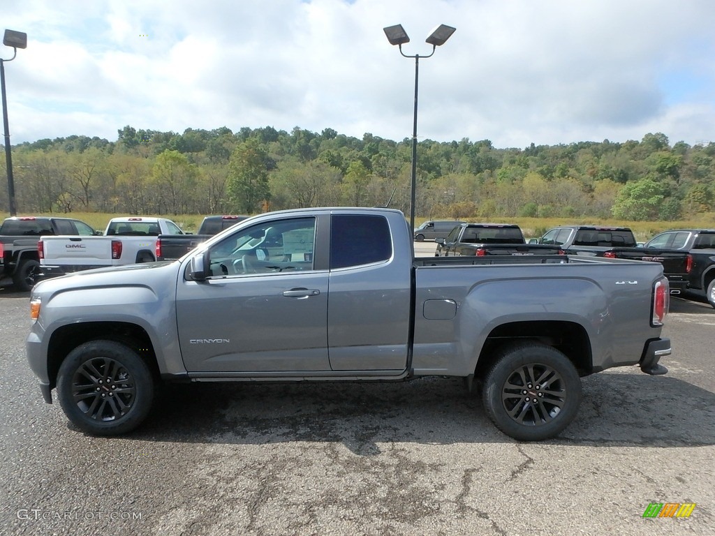 Satin Steel Metallic 2020 GMC Canyon SLE Extended Cab 4WD Exterior Photo #135421328