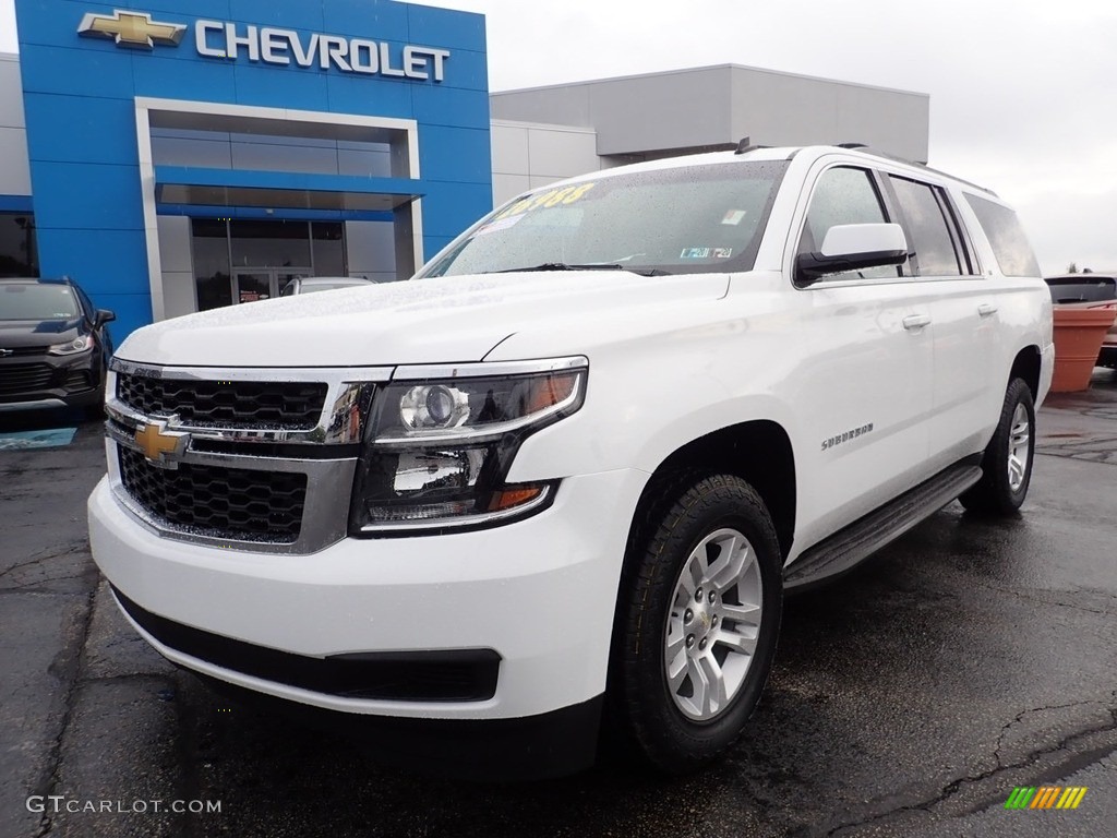 2015 Suburban LT 4WD - Summit White / Jet Black photo #2