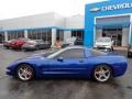 2002 Electron Blue Metallic Chevrolet Corvette Coupe  photo #4