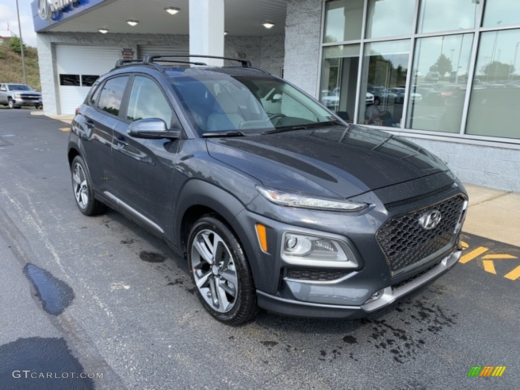 Thunder Gray 2020 Hyundai Kona Limited AWD Exterior Photo #135425327