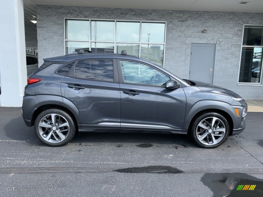 Thunder Gray 2020 Hyundai Kona Limited AWD Exterior Photo #135425345