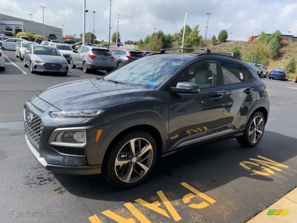 Thunder Gray 2020 Hyundai Kona Limited AWD Exterior Photo #135425408