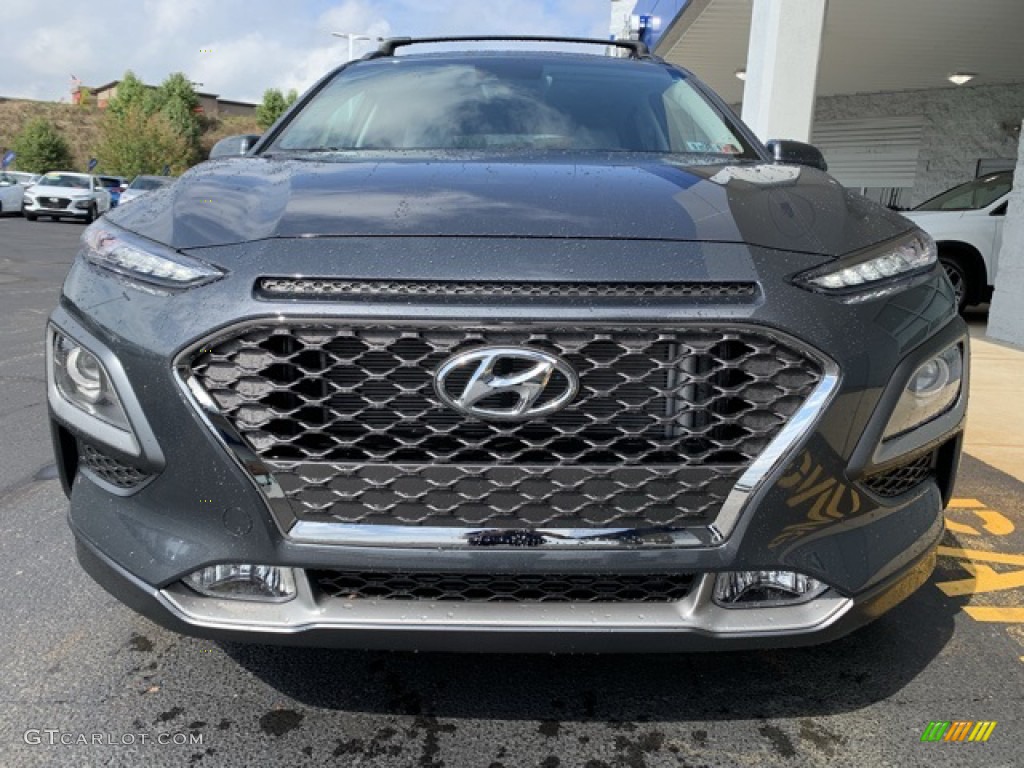 Thunder Gray 2020 Hyundai Kona Limited AWD Exterior Photo #135425426