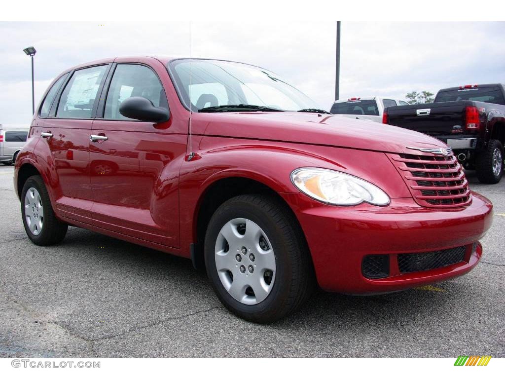 2009 PT Cruiser LX - Inferno Red Crystal Pearl / Pastel Slate Gray photo #4
