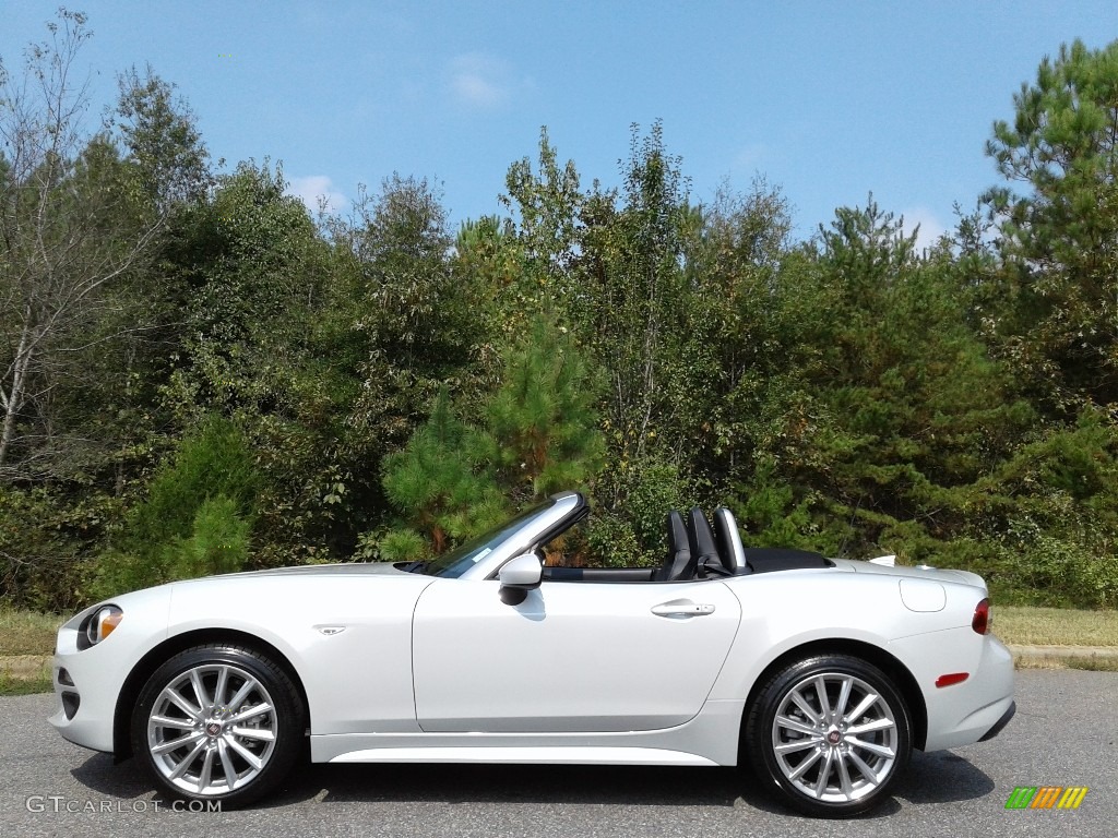 Ceramica Gray Metallic 2019 Fiat 124 Spider Lusso Roadster Exterior Photo #135425924