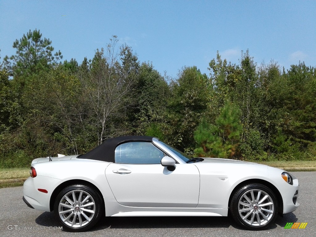 Ceramica Gray Metallic 2019 Fiat 124 Spider Lusso Roadster Exterior Photo #135426053