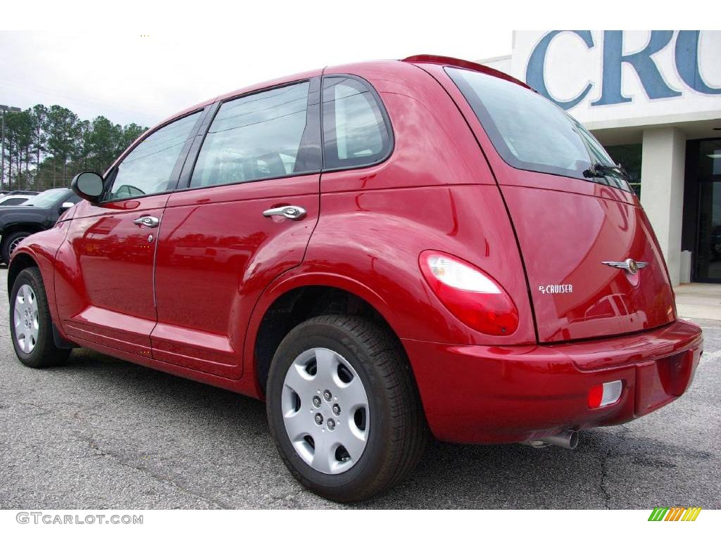 2009 PT Cruiser LX - Inferno Red Crystal Pearl / Pastel Slate Gray photo #8