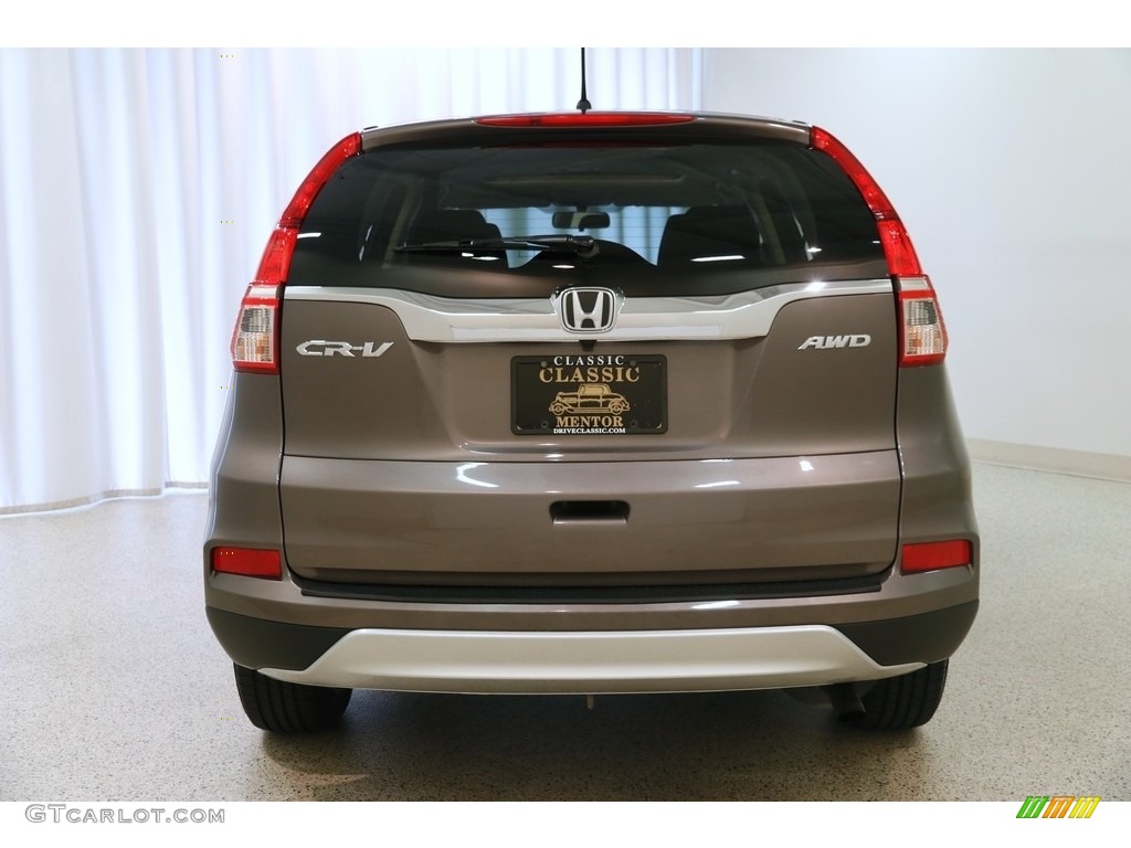 2016 CR-V EX AWD - Urban Titanium Metallic / Black photo #21