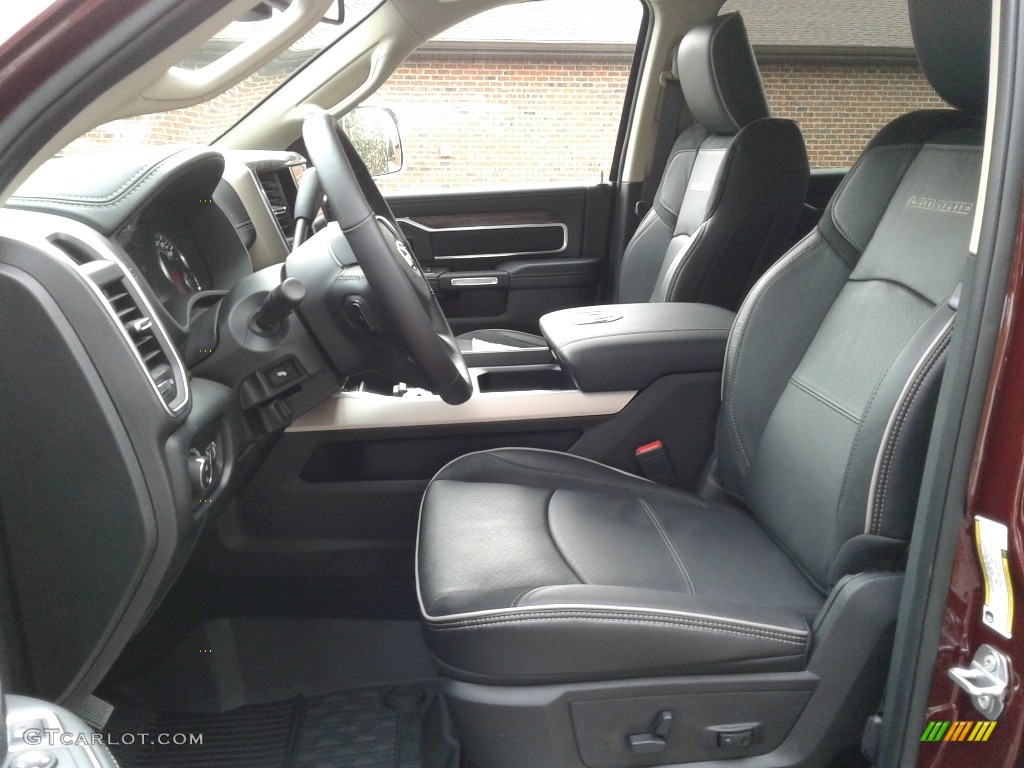 Black Interior 2019 Ram 2500 Laramie Crew Cab 4x4 Photo #135427934
