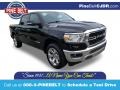 2020 Diamond Black Crystal Pearl Ram 1500 Big Horn Crew Cab 4x4  photo #1
