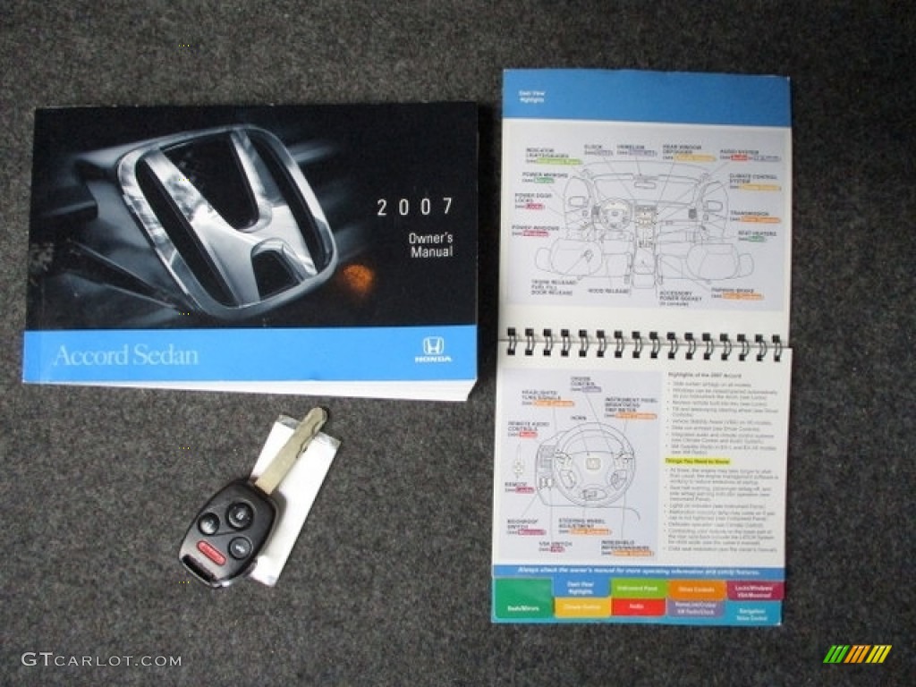 2007 Accord LX V6 Sedan - Taffeta White / Ivory photo #37