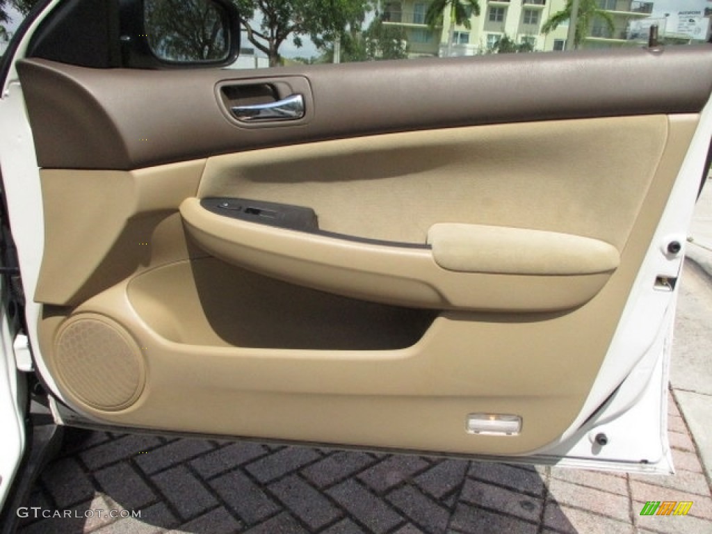 2007 Accord LX V6 Sedan - Taffeta White / Ivory photo #52