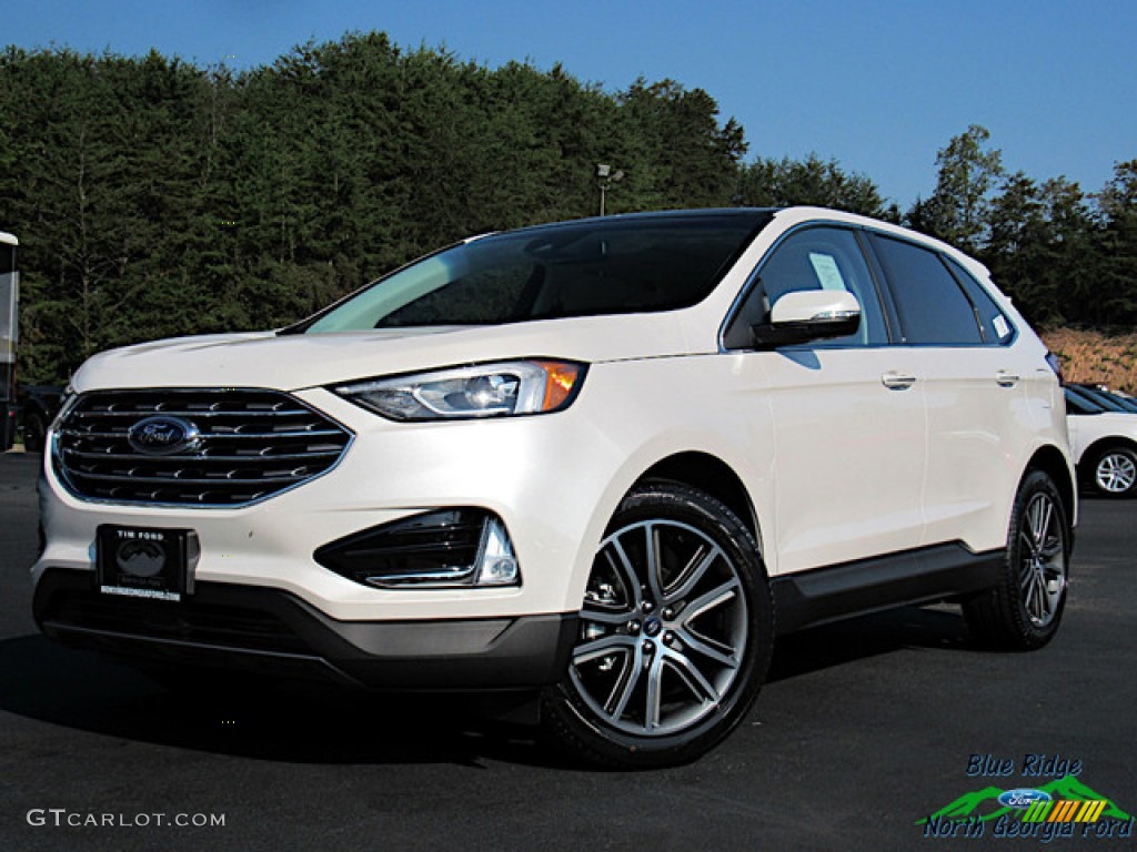 2019 White Platinum Ford Edge Titanium 135412177 Photo 28 GTCarLot