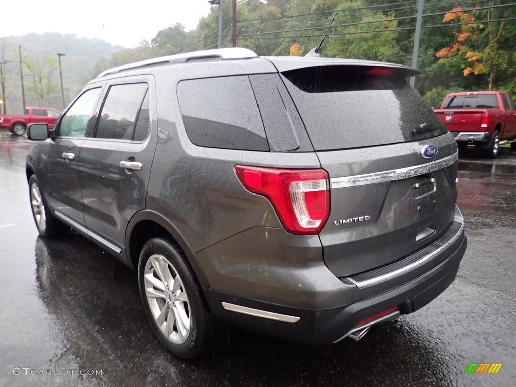 2018 Explorer Limited 4WD - Magnetic Metallic / Ebony Black photo #5