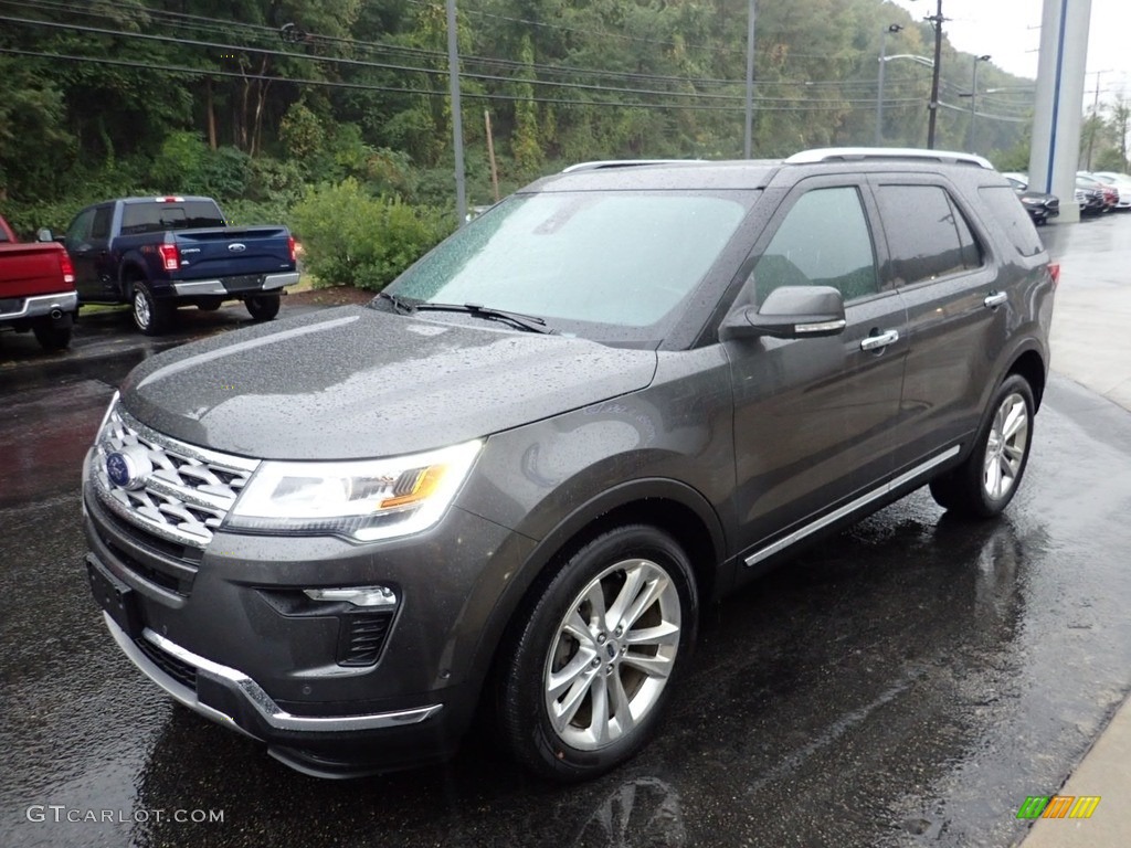 2018 Explorer Limited 4WD - Magnetic Metallic / Ebony Black photo #7