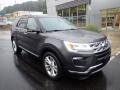 2018 Magnetic Metallic Ford Explorer Limited 4WD  photo #9