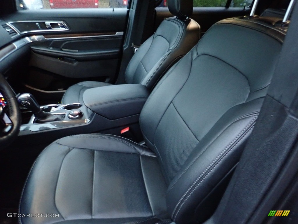 2018 Explorer Limited 4WD - Magnetic Metallic / Ebony Black photo #16