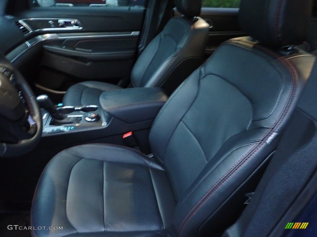2018 Explorer Sport 4WD - Blue Metallic / Ebony Black photo #16